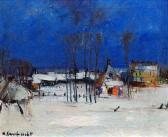 LAMBRECHT Arthur 1904-1983,Winter landscape,Nagel DE 2010-12-08