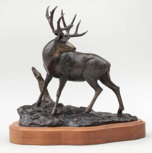 LAMBSON Hayden 1948,vigilant stag,1986,South Bay US 2021-07-31