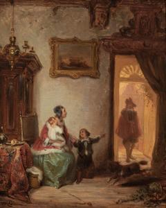 LAMME Arie Johannes 1812-1900,The Homecoming,AAG - Art & Antiques Group NL 2023-06-19