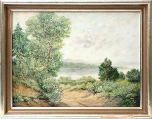 LAMMERT Eduard 1867-1957,Blick auf den Chiemsee,Bloss DE 2010-07-05