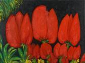 LAMOTTE Andree,Tulipes rouges,Lasseron et Associees FR 2013-03-20
