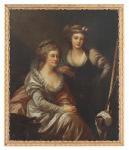 LAMPI Giovanni Battista I 1751-1830,Portrait of Jozefina Amalia Potocka and her,New Orleans Auction 2023-01-27