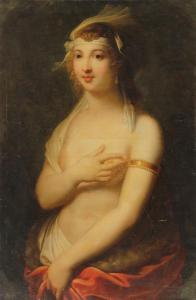 LAMPI Johann Baptist II 1775-1837,Portrait of the Dancer Haberle,1800,Jackson's US 2022-07-19