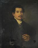 lampi Johann Baptist III 1807-1857,A portrait of a gentleman, half-length,Bonhams GB 2009-03-15