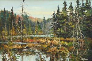 LAMPMAN mary 1900-1900,Algonquin Mist,Lando Art Auction CA 2017-02-26