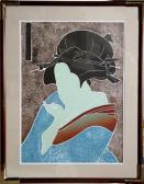 LAND LACY Lucile 1901-1994,Geisha,1982,Ro Gallery US 2010-02-25