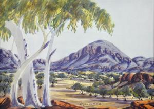 LANDARA Benjamin 1921-1985,Mac Donnell Ranges, Central Australia,Elder Fine Art AU 2018-11-18