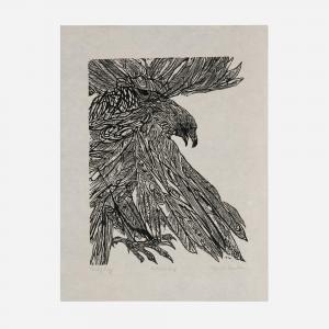 LANDAU Jacob 1917-2001,Bird of Prey Bird of Prey,Rago Arts and Auction Center US 2023-08-16