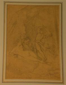 LANDELLE Charles Zacharie 1821-1908,Hercule délivrant Hésio,Artcurial | Briest - Poulain - F. Tajan 2008-11-13