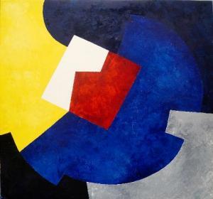 LANDELS Willie 1928,Untitled abstract composition,1997,Rosebery's GB 2013-09-10
