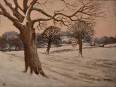 LANDER EDGAR,Winter Landscape,David Lay GB 2018-01-25