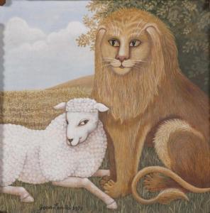 Landis Joan,The Lion and the Lamb,20th Century,William Doyle US 2019-09-18
