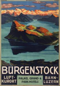 LANDOLT Otto 1889-1951,Burgenstock,Wannenes Art Auctions IT 2021-06-22