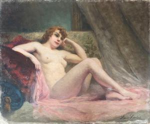 LANDRÉ Louise Amélie 1852-1906,Le modèle nu,Osenat FR 2022-10-01