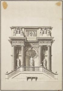 LANDRIANI Paolo 1755-1839,Design for a monument,Bonhams GB 2013-04-10