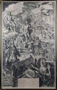 LANDRY PIERRE 1630-1701,FIGURANT LOUIS XIV EN MARS TRIOMPHANT DE SES ENNEM,1691,Pillon FR 2017-02-26