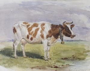 LANDSEER Charles 1799-1879,Study of a cow,Gorringes GB 2022-09-05