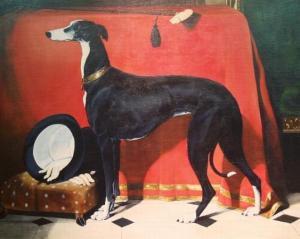 Landseer Edwin Henry 1802-1873,Eos, A Favorite Greyhound, the Property of H.R.H.,1841,William Doyle 2007-02-13