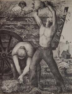 LANDY Art 1904-1977,The Harvesters,Rachel Davis US 2014-12-13