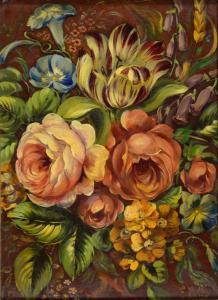 LANE Emma 1800-1800,STILL LIFE WITH FLOWERS,1899,Mellors & Kirk GB 2016-11-09