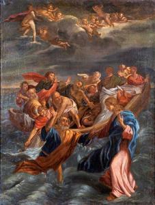 LANFRANCO Giovanni 1582-1647,Gesù Cammina Sulle Acque,Casa d'Aste Arcadia IT 2024-04-17