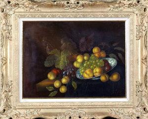 LANG Justeena 1900,A still-life study of fruit in a Chinese bowl,Anderson & Garland GB 2007-09-04