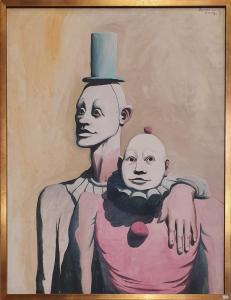 LANG Maurice,The Clowns,1964,Raffan Kelaher & Thomas AU 2022-09-06
