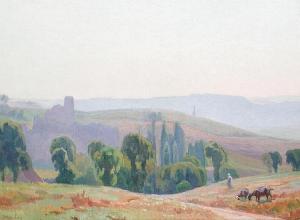 LANG Philippe 1900-1900,Landscape with goats,Bonhams GB 2009-01-27