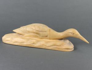 lang Wharton 1925-2014,figure of a duck in water,1962,Denhams GB 2022-01-12