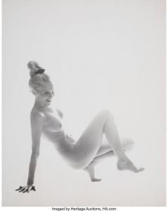 LANGDON Harry 1934,Untitled (Nude on the Floor),1990,Heritage US 2024-02-14