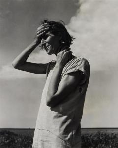 LANGE Dorothea 1895-1965,Woman of the High Plains, Texas Panhandle,1938,Sotheby's GB 2024-04-10