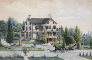LANGE Edward 1846-1912,SUMNER STURTEVANT HOUSE,1875,Sotheby's GB 2018-01-18