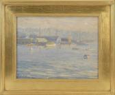 LANGE Erna 1896-1984,The Bay at Dawn,Eldred's US 2014-08-01