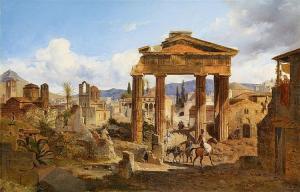 LANGE Ludwig 1808-1868,The Gate of Athena Archegetis in Athens and the Ro,Lempertz DE 2017-05-20