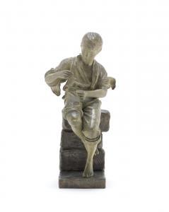 LANGER Richard Otto 1879-1950,Figure of a Boy,1895,Bonhams GB 2015-10-07