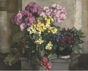 LANGEVELD DUBOURCQ S 1885-1939,Precious perennials,Christie's GB 2006-03-14