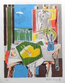 LANGHOFF Morten 1961,Atelier du peintre,1983,Toledano FR 2019-08-14