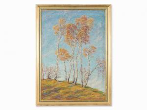 LANGKAU Erhard 1877-1967,Waving Birch Trees,Auctionata DE 2015-03-25