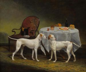 LANGLEY Charles Dickinson 1799-1873,The sportsman's repast,1836,Bonhams GB 2018-11-07