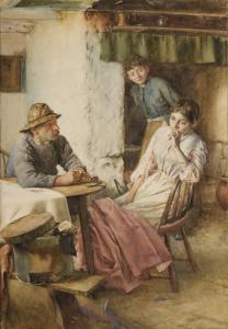 LANGLEY Walter George 1885,AN ANXIOUS MOMENT,Sotheby's GB 2018-07-12