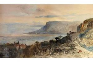 LANGLEY William Walter 1852-1922,Tete Du Chien, Nr Menton,Wright Marshall GB 2015-07-21