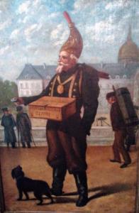 LANGLOIS A,Soldat devant les Invalides,1889,Millon & Associés FR 2017-10-04