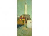 LANGLOIS BELLOT Jeanne 1900-1900,Le phare,Hotel des ventes Giraudeau FR 2007-06-25