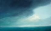 LANGLOIS Chris 1969,Storm (Indigo and Phthalo Blue) no.3,1999,Menzies Art Brands AU 2012-06-20
