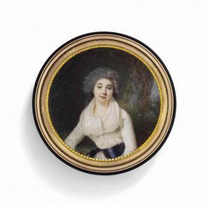 LANGLOIS Jérôme 1756-1804,A young lady,Christie's GB 2015-12-01