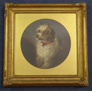 LANGLOIS Jean 1916,Portrait of a terrier,Gorringes GB 2013-03-27