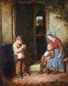 LANGLOIS Mark William 1860-1890,At the cottage door,Bonhams GB 2010-07-06