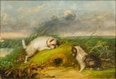 LANGLOIS T 1800-1800,Terriers by a Rabbit Hole,19th century,Rowley Fine Art Auctioneers 2018-11-20