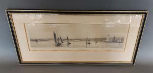 LANGMAID Rowland 1897-1956,Plymouth Harbour,Jacobs & Hunt GB 2024-04-05
