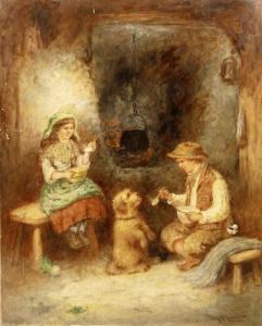 LANGOIS Mark W 1800-1800,FEEDING THE DOG; TEACHING THE DOG NEW TRICKS,Sworders GB 2013-02-26